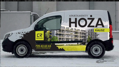 reklama na samochód Renault Kangoo - reklama na auto